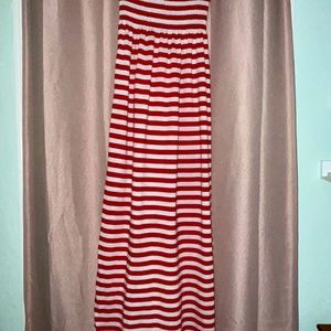 Strapless dress